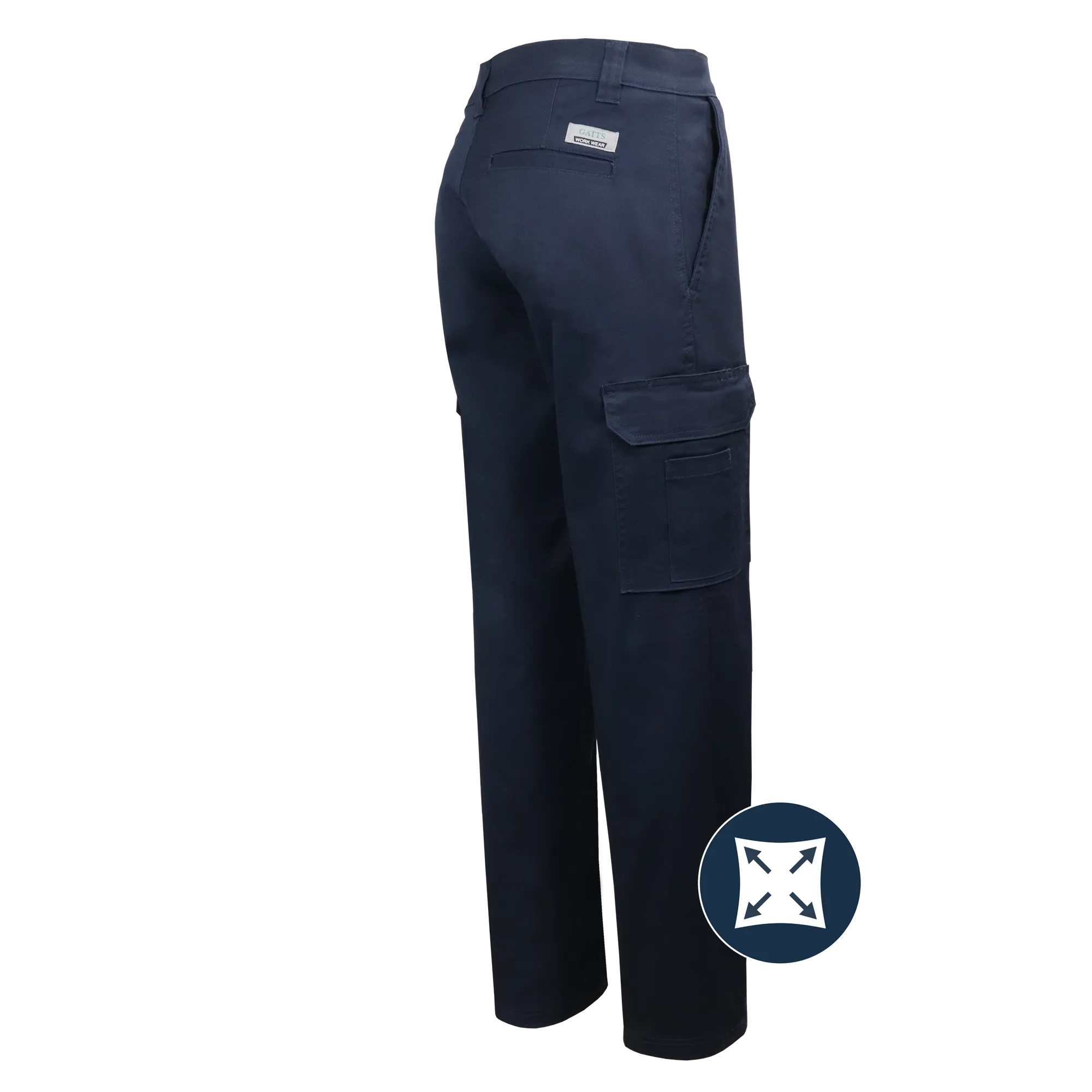 011EX - Pantalon travail cargo extensible||011EX - Workwear Stretch cargo pant