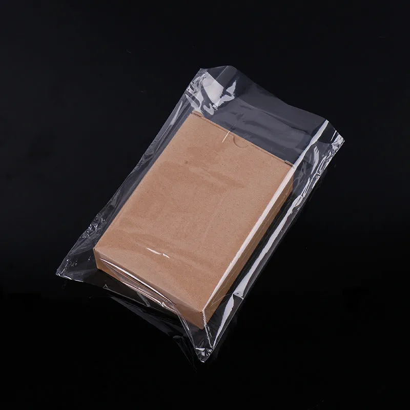 100Pcs PVC Heat Shrink Film Bags DIY Hair Dryer Heat Seal Flat Pocket Waterproof Storage Bags Remote Control Dust-proof Waterproof Heat Film