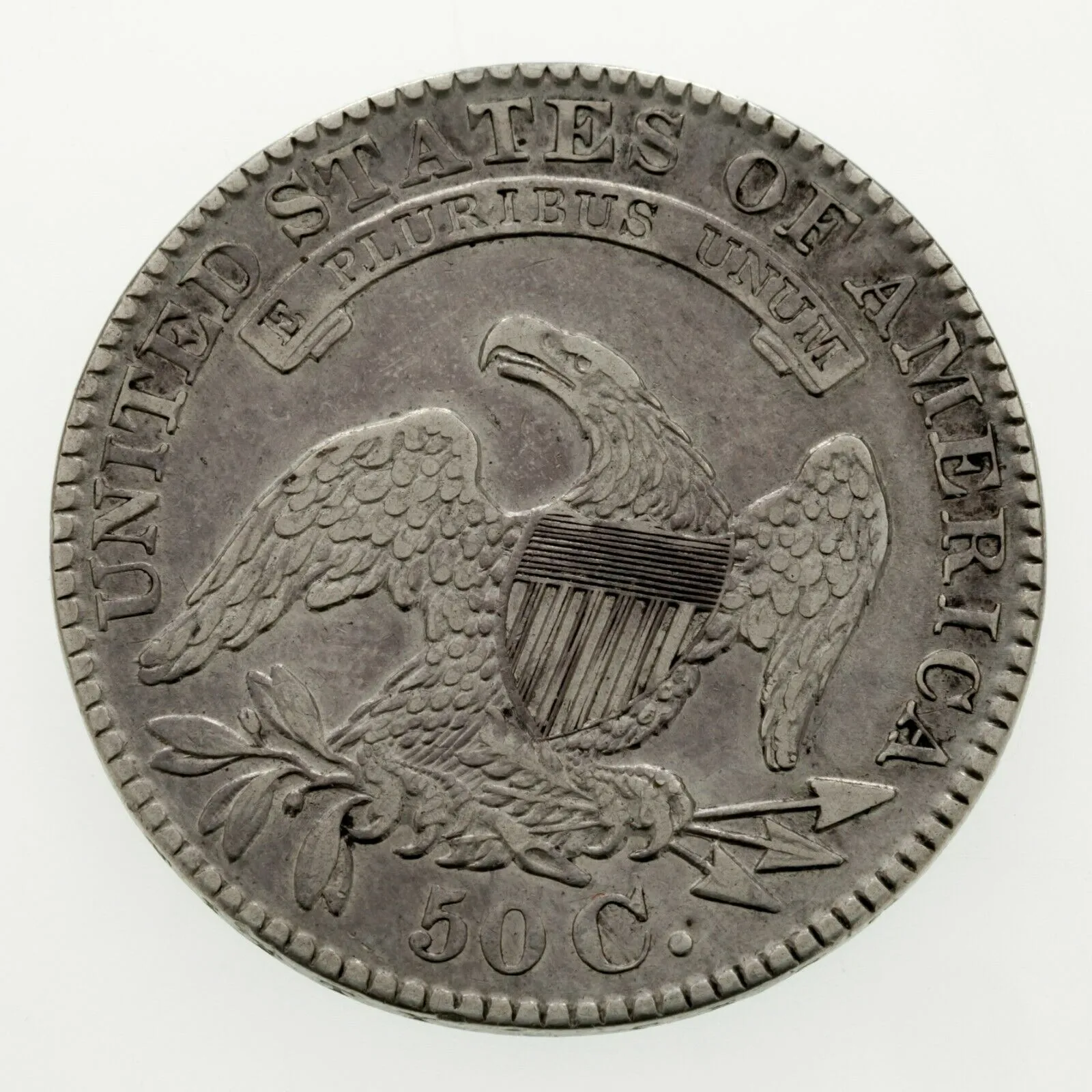 1829 Capped Bust Half Dollar in Extra Fine Condition