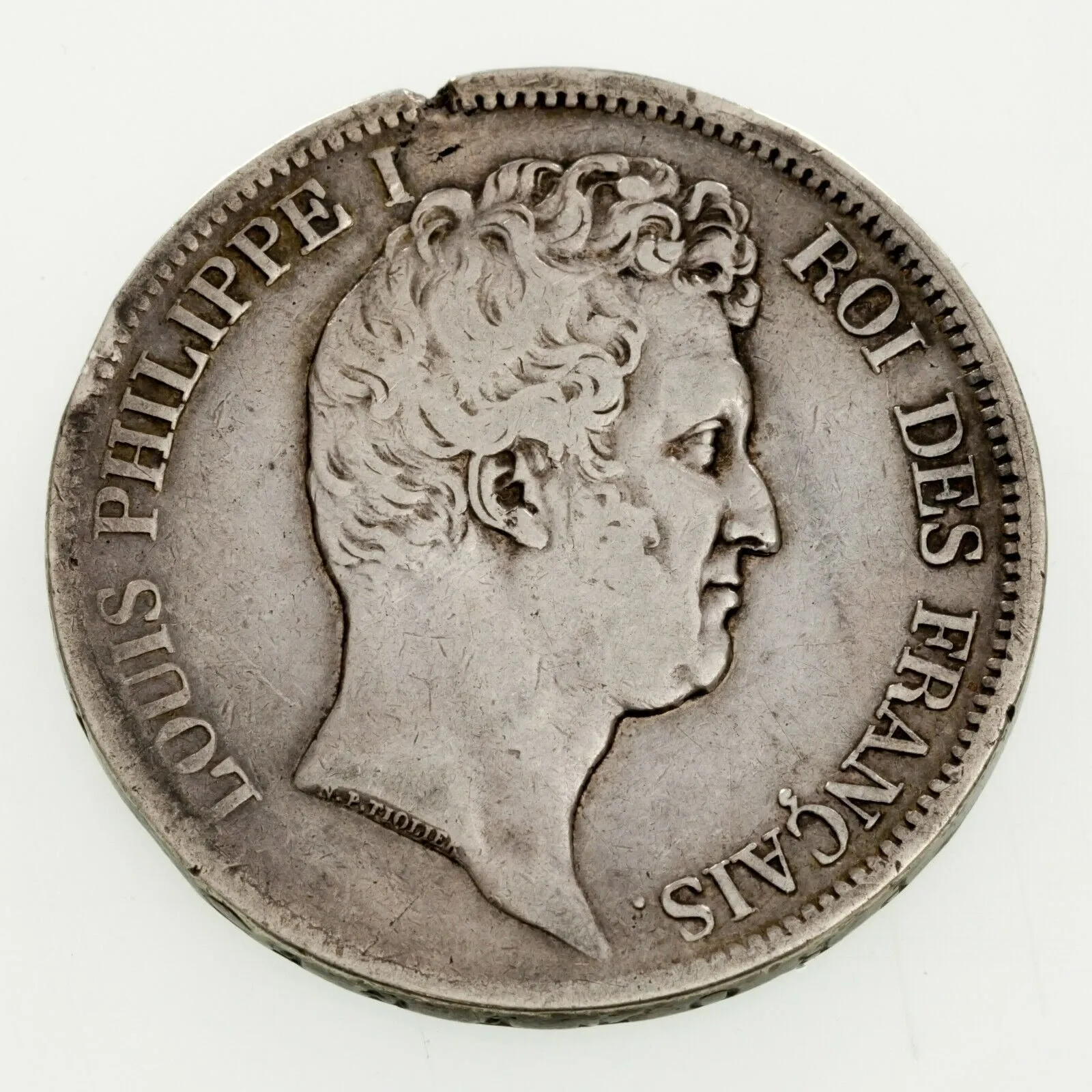 1831-1839 France 5 Francs Silver Coin Lot of 2, KM 735.1, 749.7