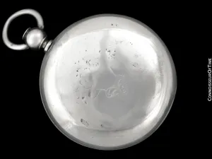 1864 Waltham P.S. Bartlett Civil War 18 size Coin Silver Pocket Watch - Same Brand Given to Abraham Lincoln at Gettysburg