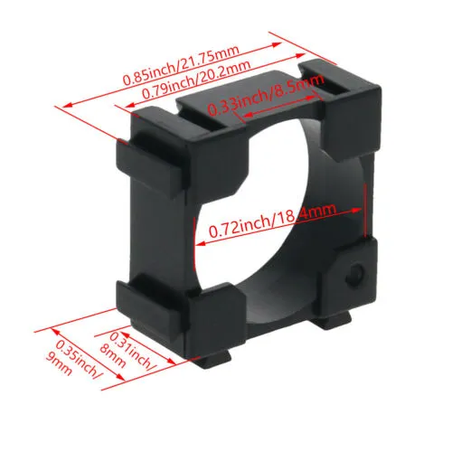 18650 cell holder/ spacer pack of 20