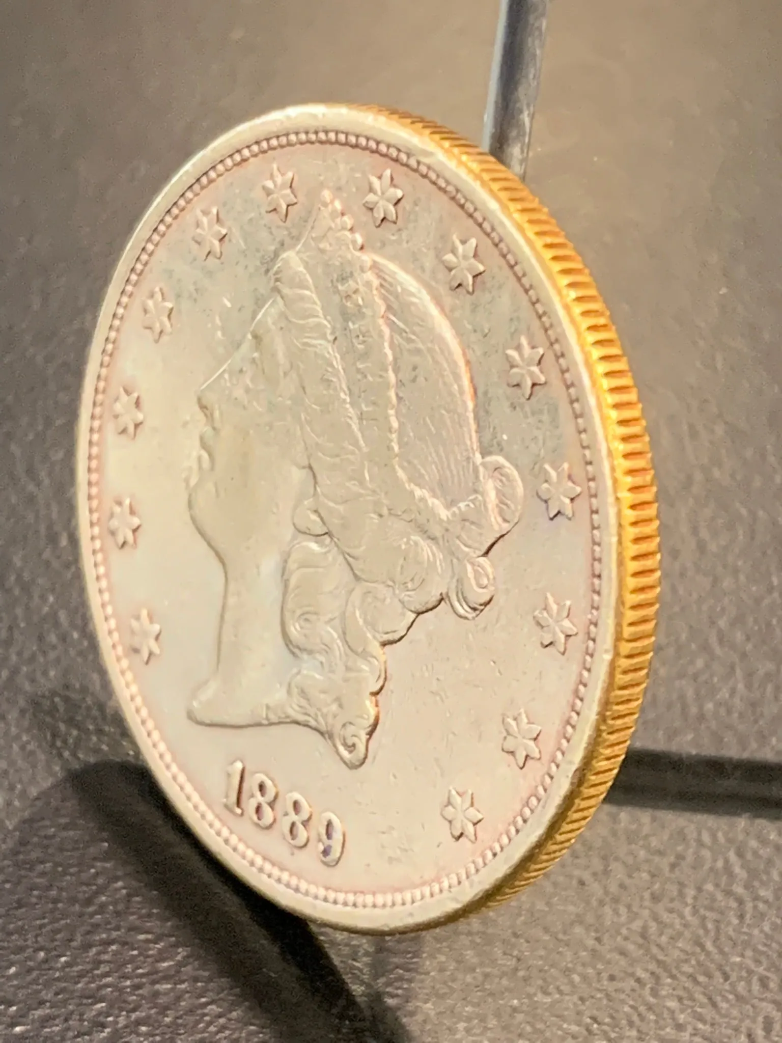 1889-S $20 Dollar Liberty Head Double Eagle Gold Coin