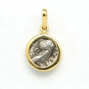 18K Pendant, Arabian Owl, ID14071