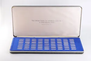1980 Franklin Mint 925 Silver Mini Classic Car Collection (166.40g.)