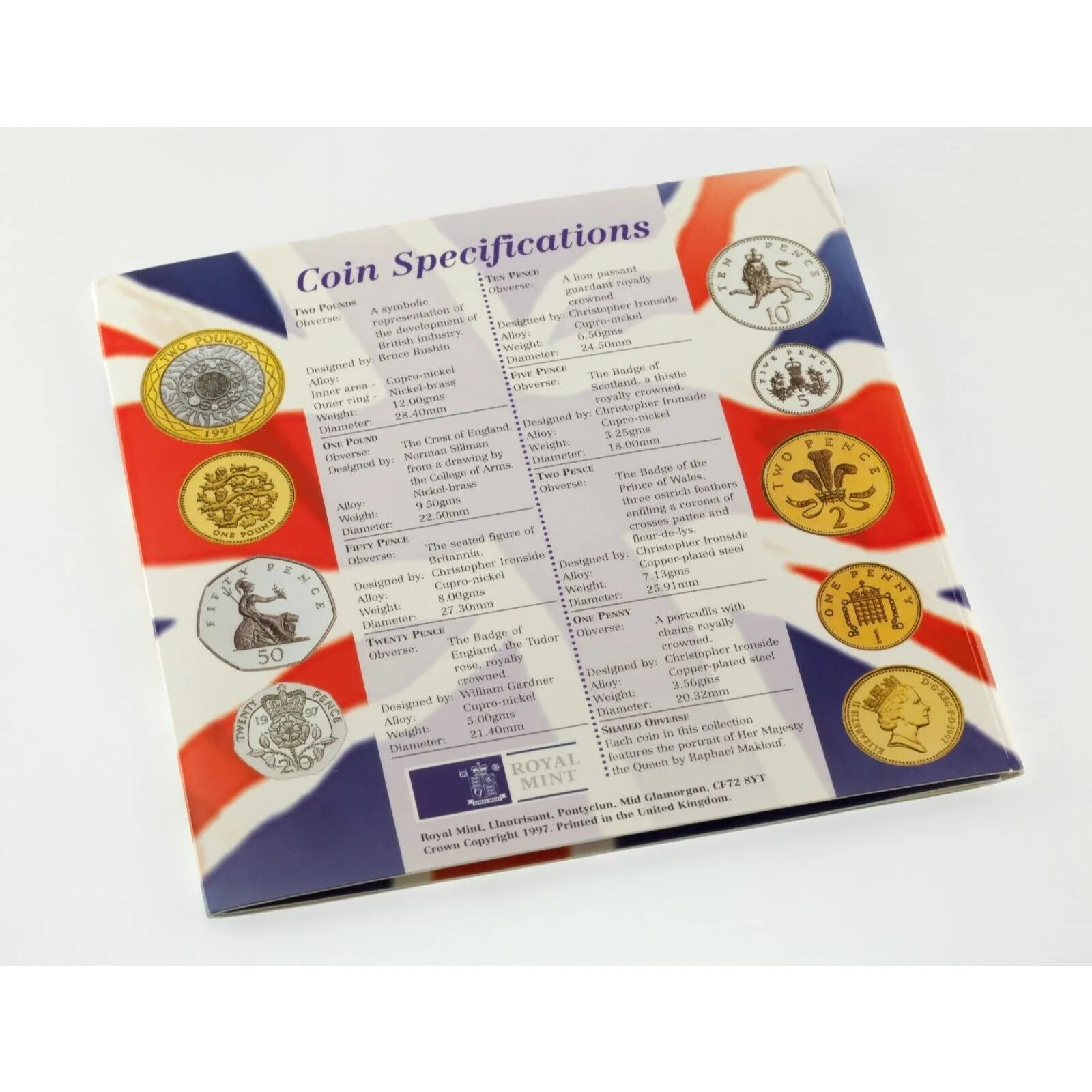 1997 Royal Mint United Coin Collection 3 Complete Sets