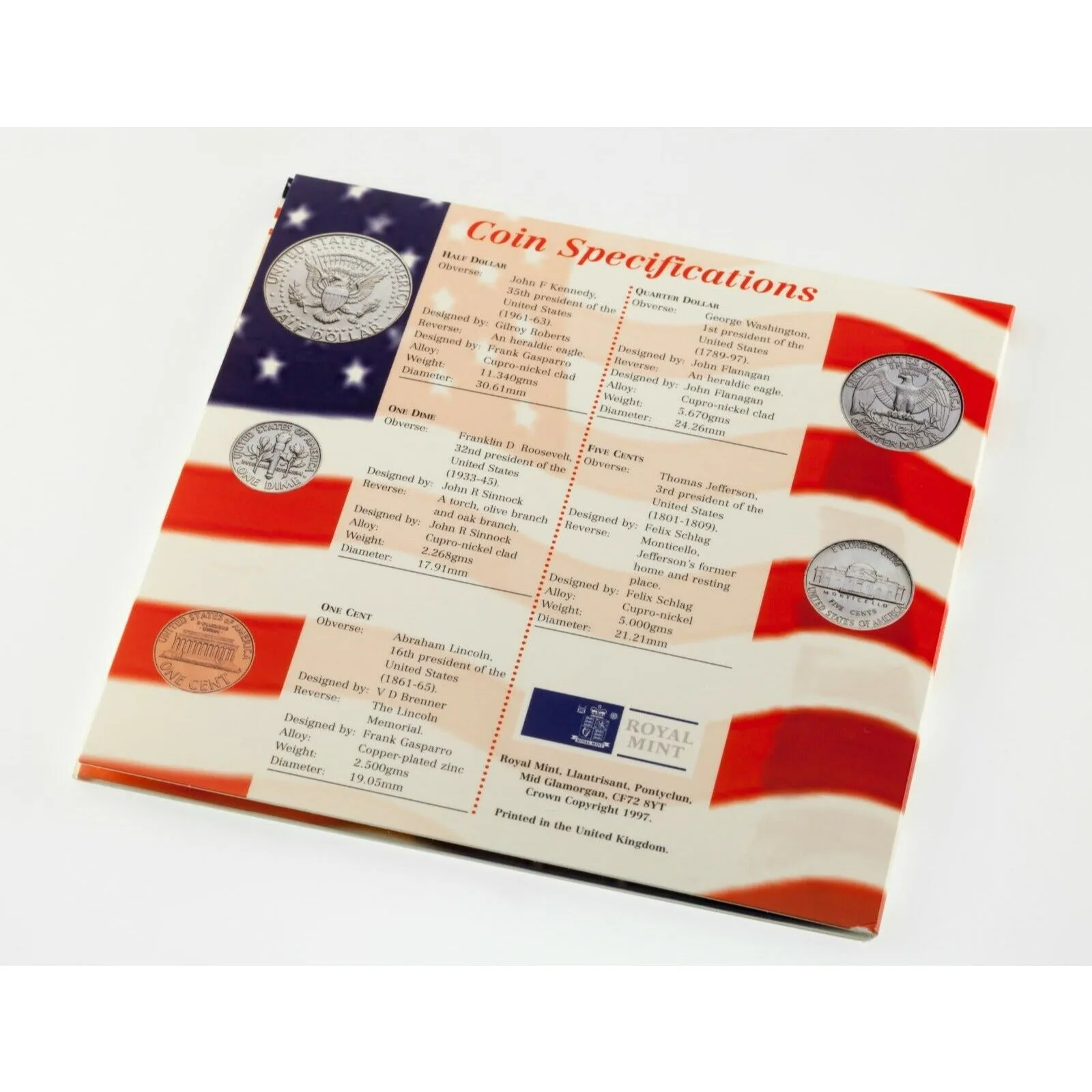 1997 Royal Mint United Coin Collection 3 Complete Sets