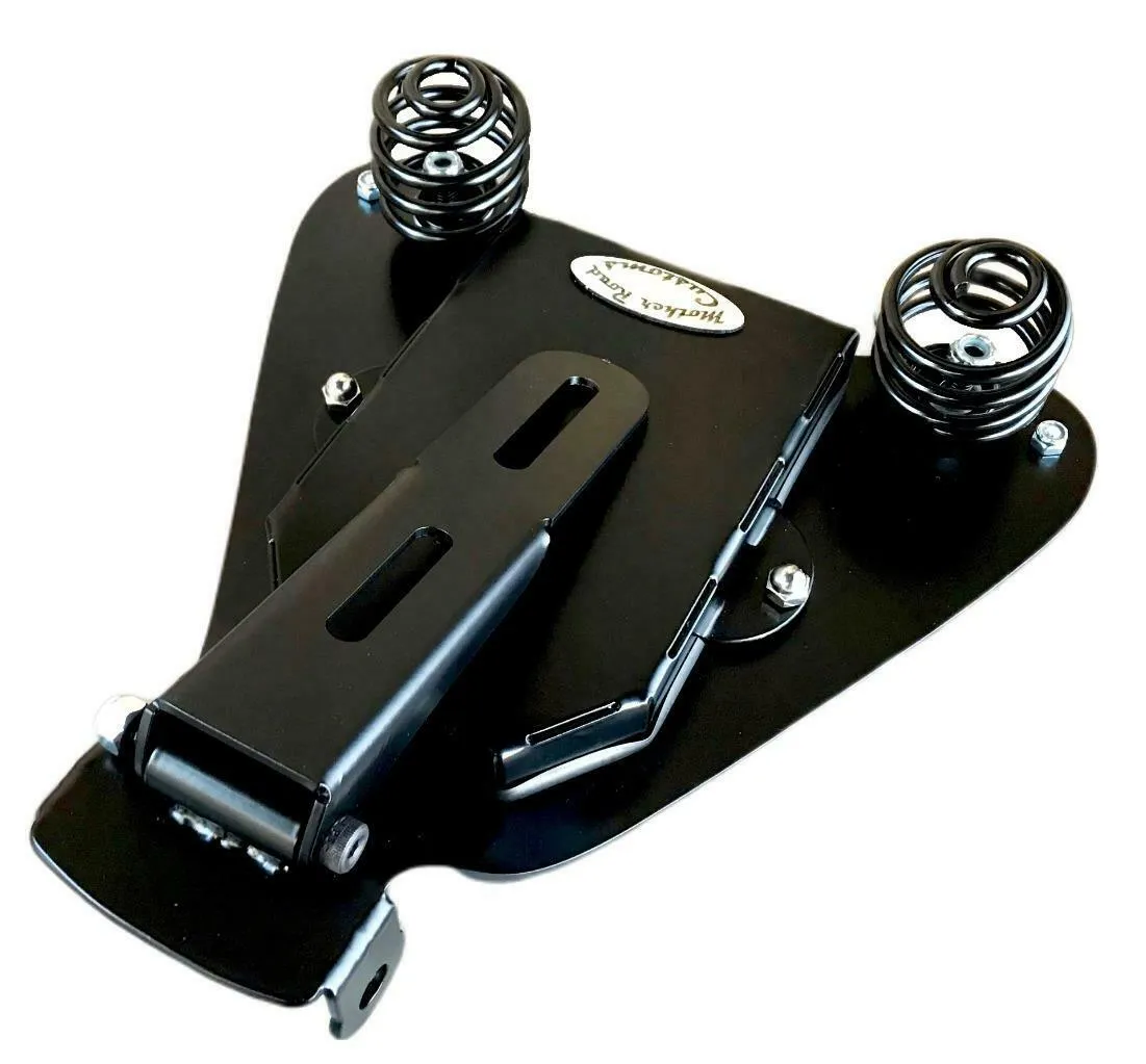 2004-2006 Sportster Harley Spring Solo Seat P-Pad Kit Ant Br Gator Leather bs