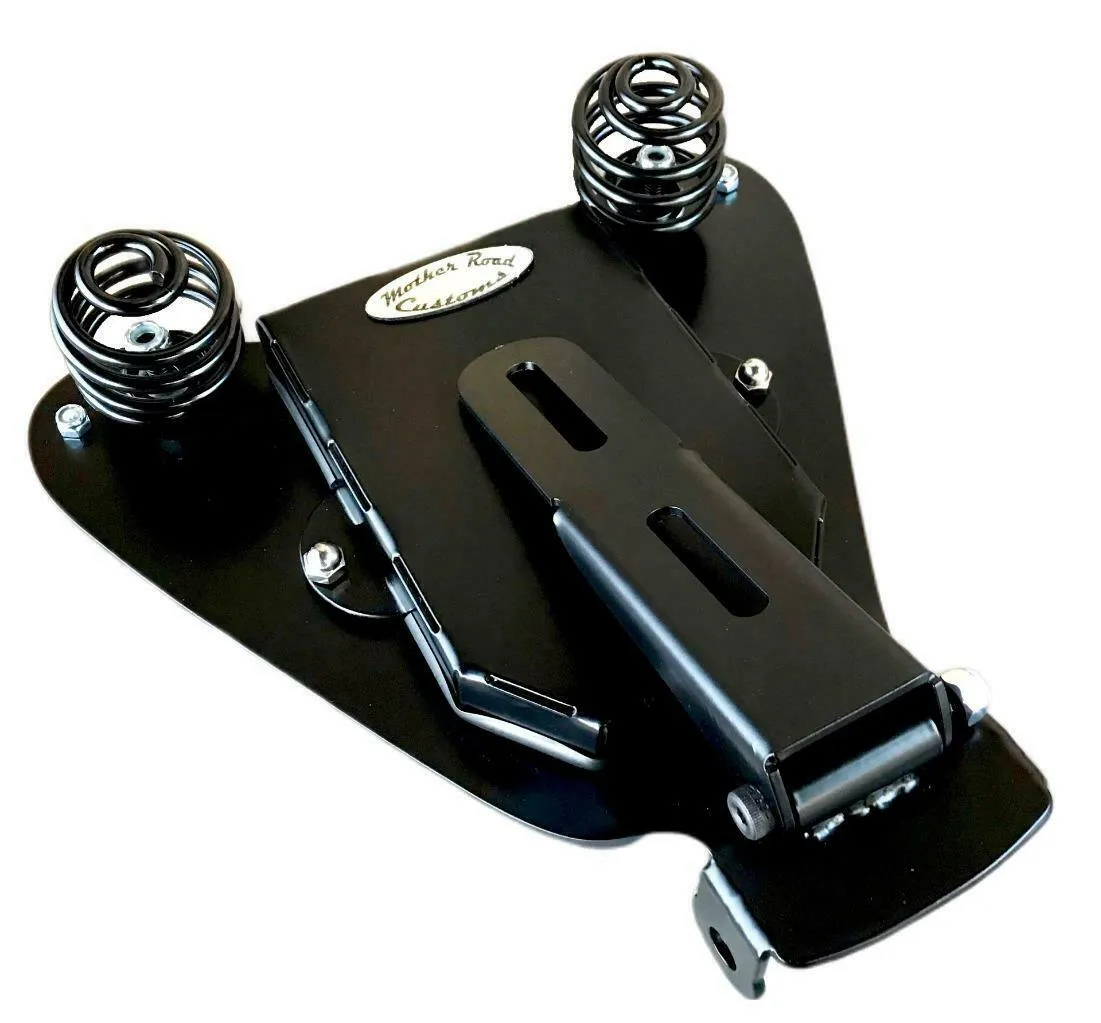 2004-2006 Sportster Harley Spring Solo Seat P-Pad Kit Ant Br Gator Leather bs