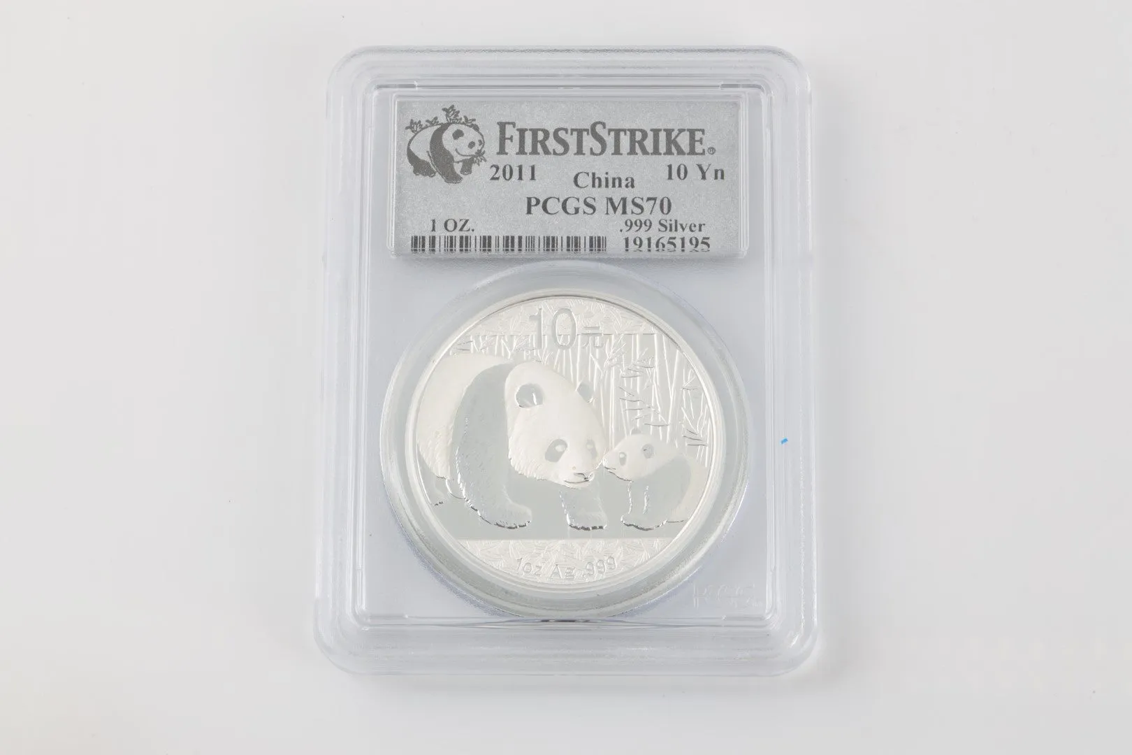 2011 Panda Coin 999 Silver (31.10g.)