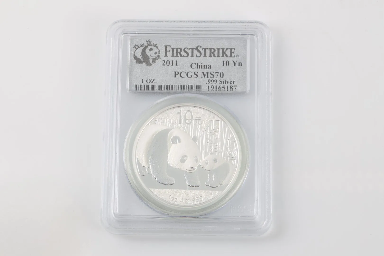 2011 Panda Coin 999 Silver (31.10g.)