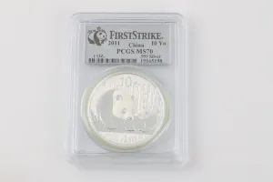 2011 Panda Coin 999 Silver (31.10g.)