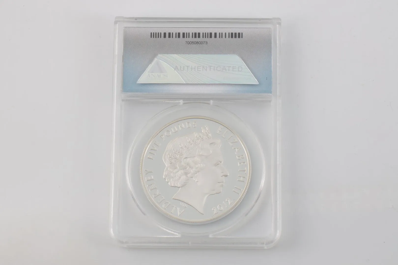 2012 ANACS  PR69 DCAM Titanic 100th Anniversary #073 of 400 999 Silver Coin (31.1g.)