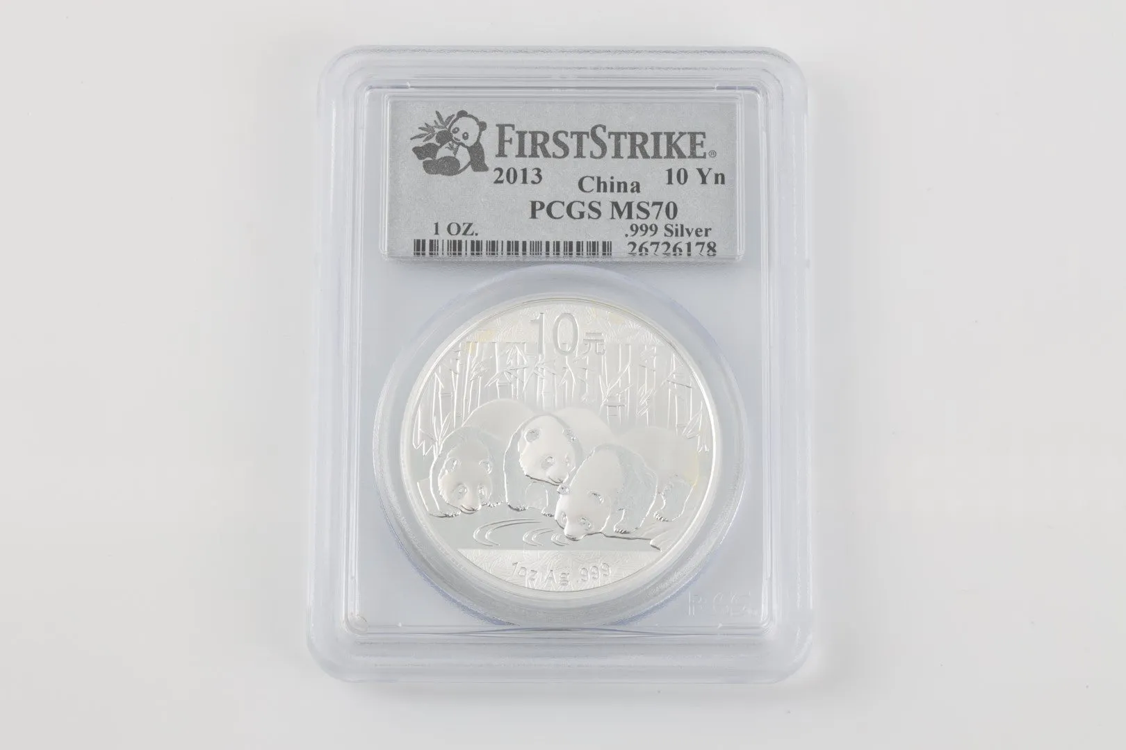 2012 Panda Coin 999 Silver (31.10g.)