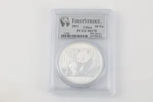 2012 Panda Coin 999 Silver (31.10g.)