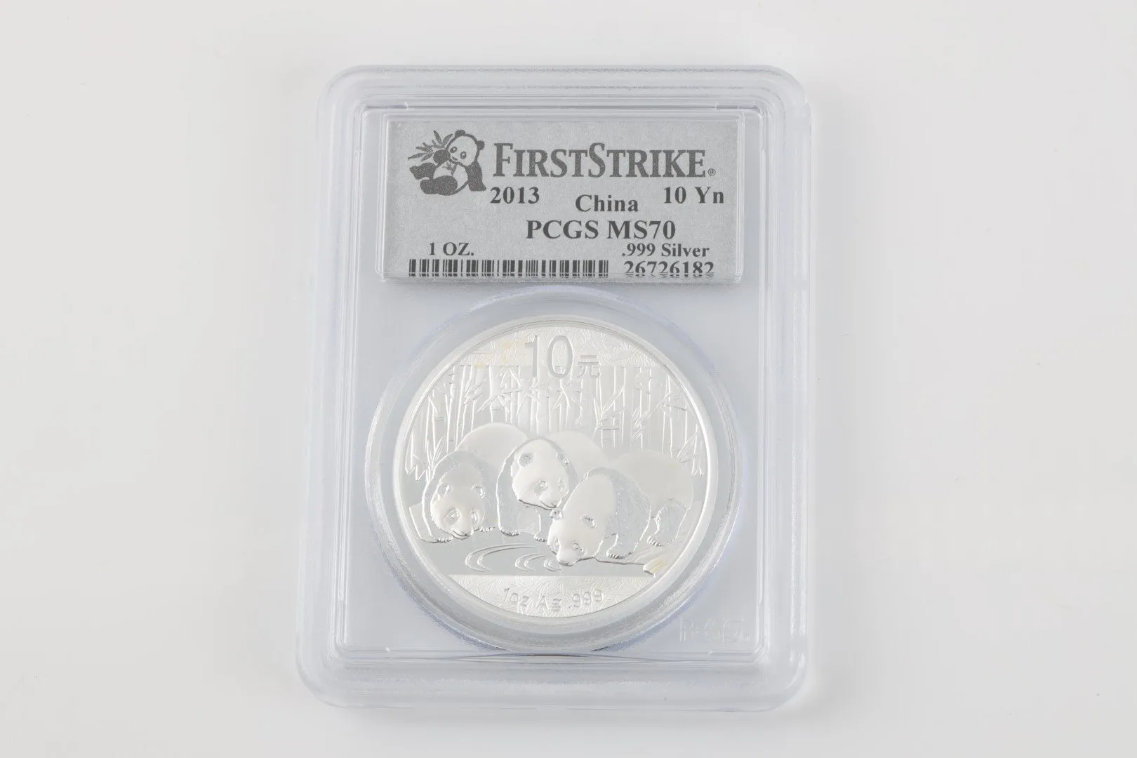 2012 Panda Coin 999 Silver (31.10g.)