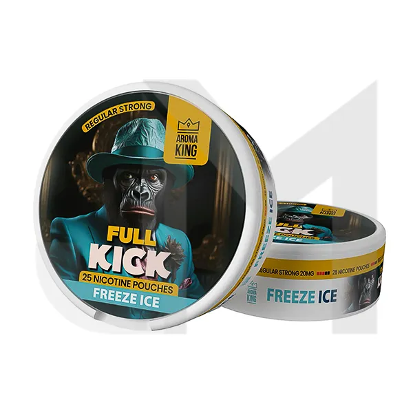 20mg Aroma King Full Kick Nicotine Pouches - 25 Pouches