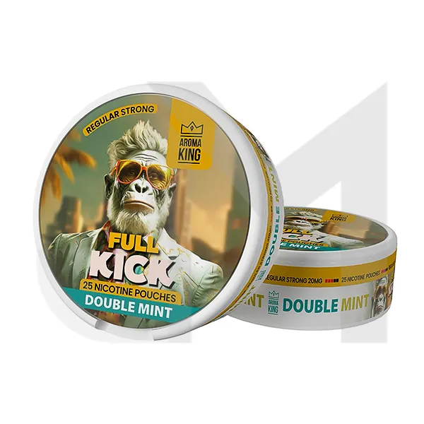 20mg Aroma King Full Kick Nicotine Pouches - 25 Pouches