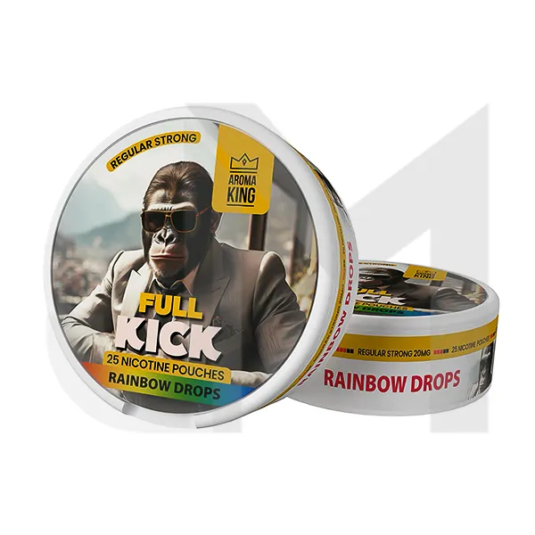 20mg Aroma King Full Kick Nicotine Pouches - 25 Pouches