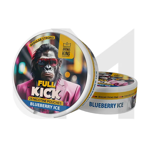 20mg Aroma King Full Kick Nicotine Pouches - 25 Pouches
