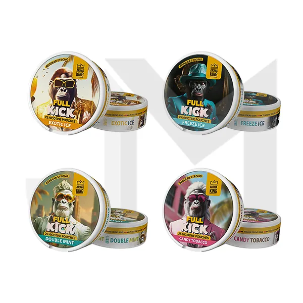 20mg Aroma King Full Kick Nicotine Pouches - 25 Pouches