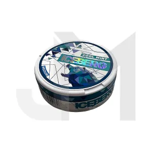 20mg Iceberg Cool Mint Nicotine Pouches - 20 Pouches