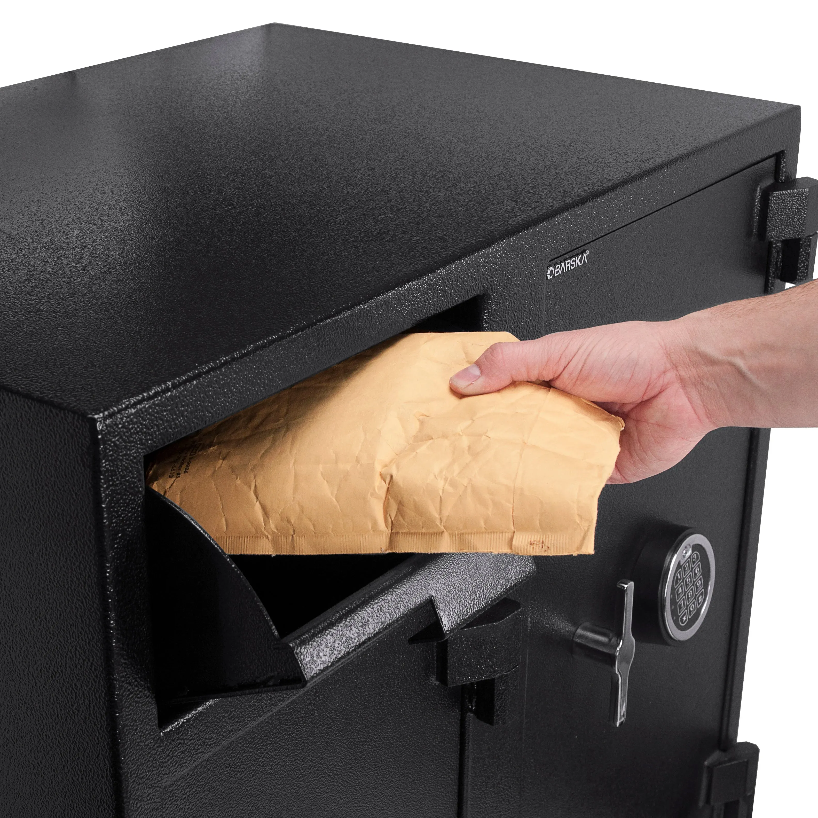 2.58/4.68 Cu. ft Dual Compartment Keypad Depository Safe | AX13316