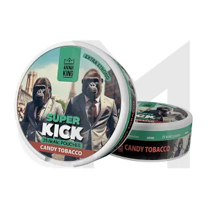 25mg Aroma King Super Kick NoNic Pouches - 25 Pouches