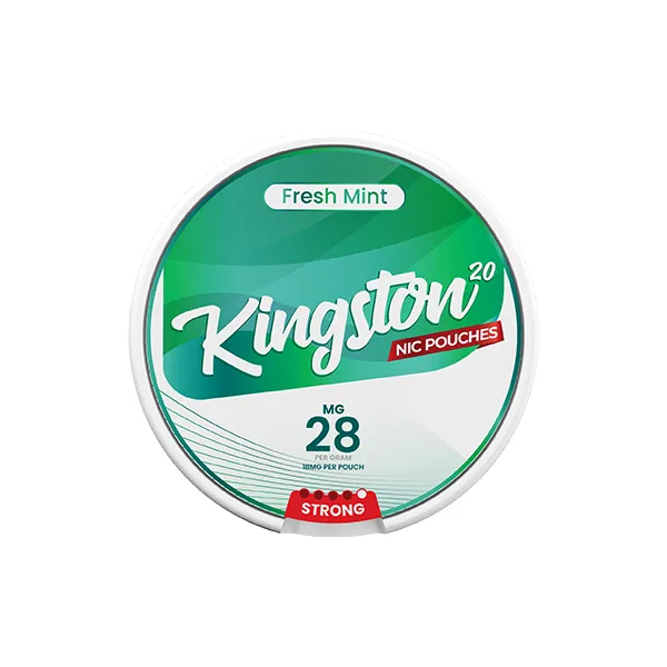 28mg Kingston Nicotine Pouches - 20 Pouches