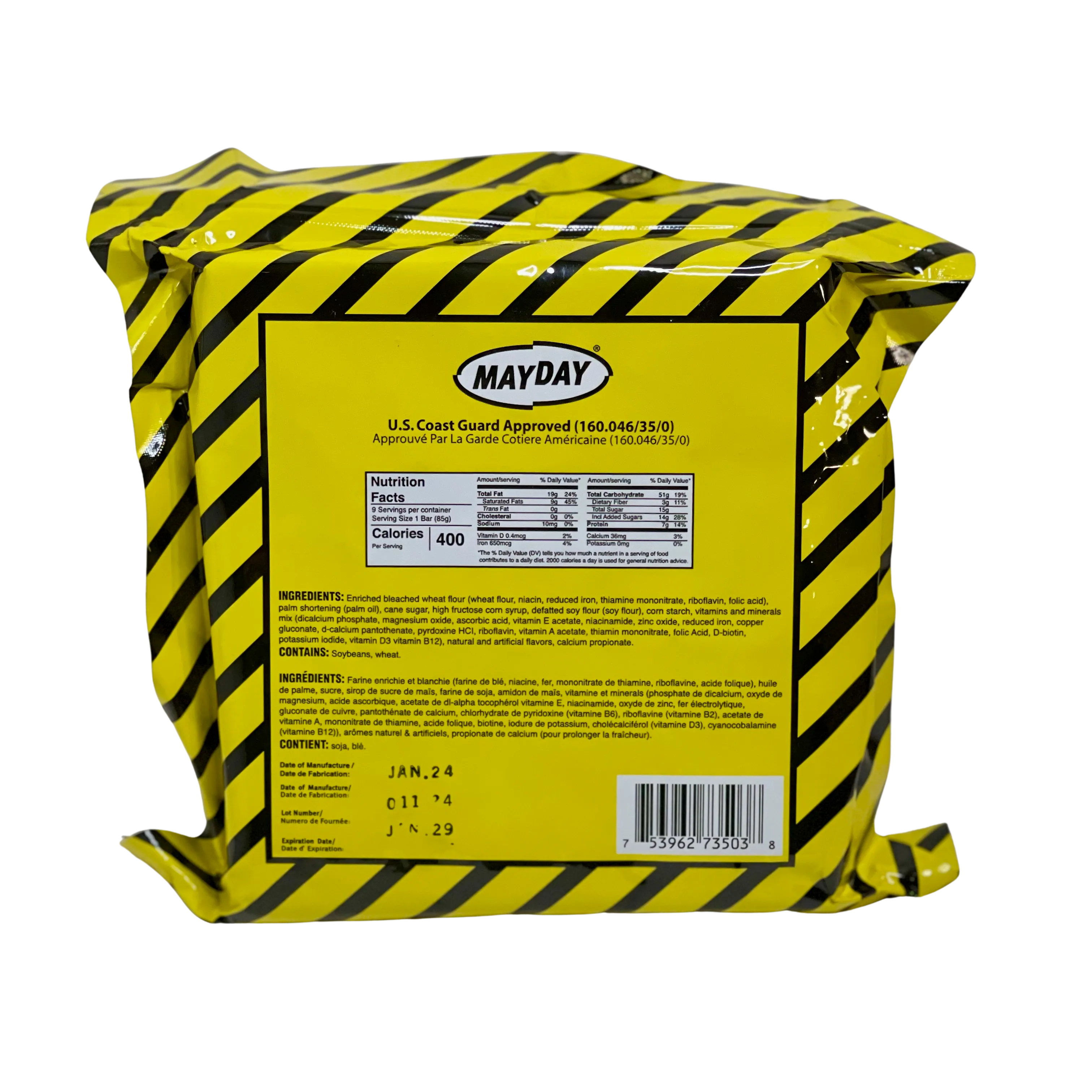 3-Day Food & Water Supply Kit