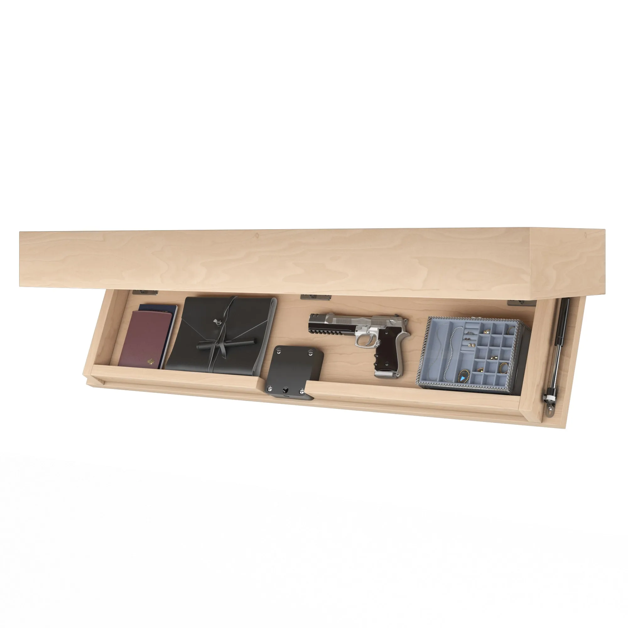 38" Murphy Shelf w/ Secret Drop Down Compartment