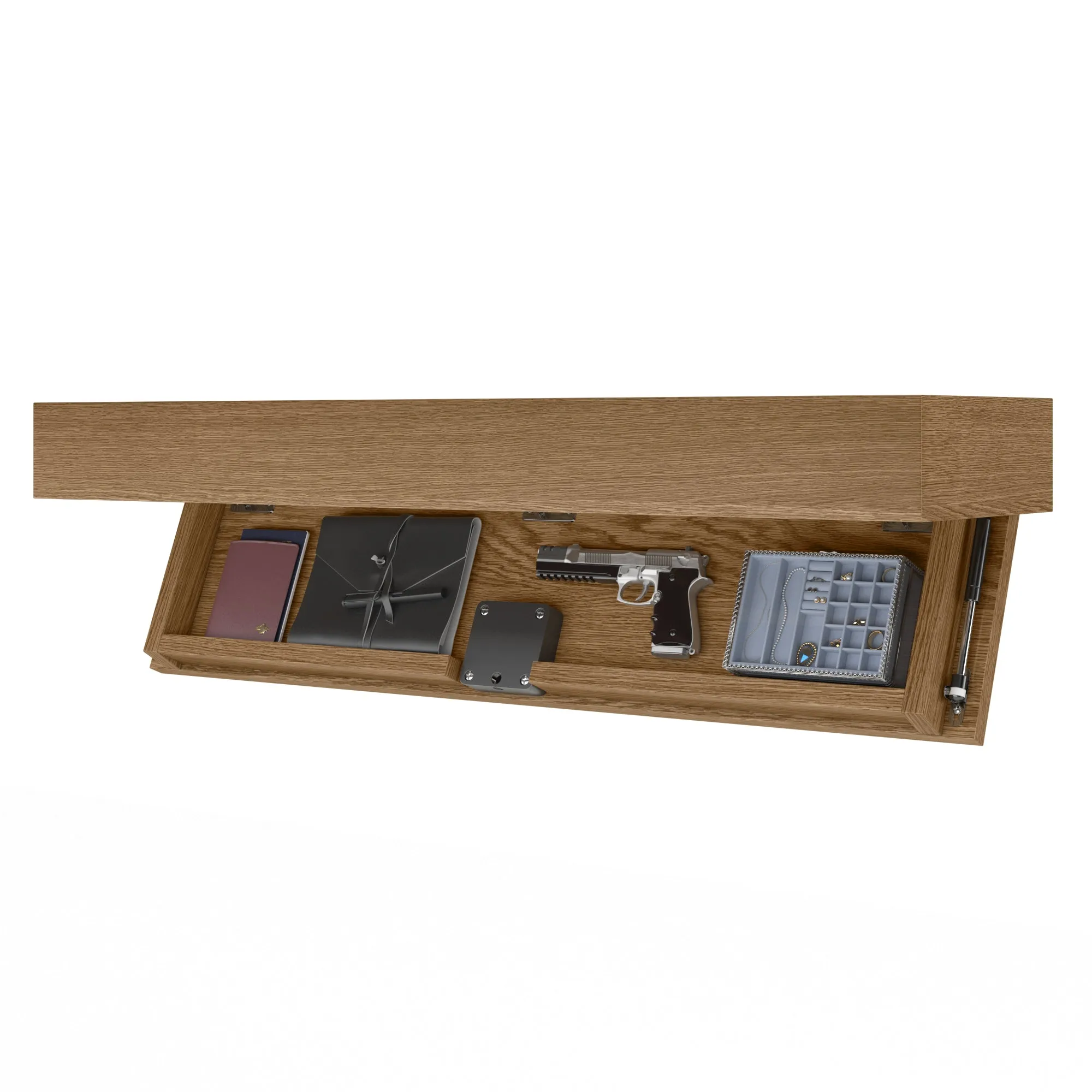 38" Murphy Shelf w/ Secret Drop Down Compartment