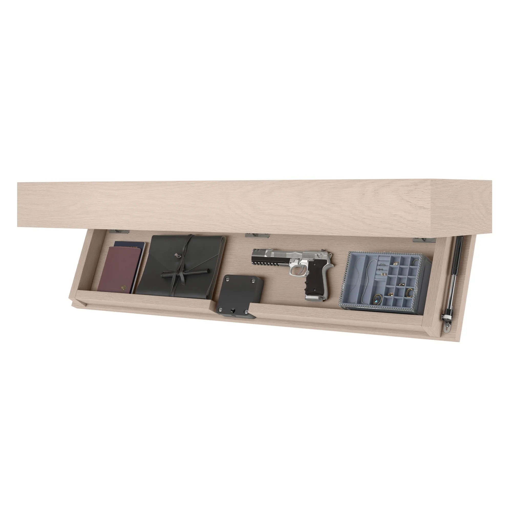38" Murphy Shelf w/ Secret Drop Down Compartment