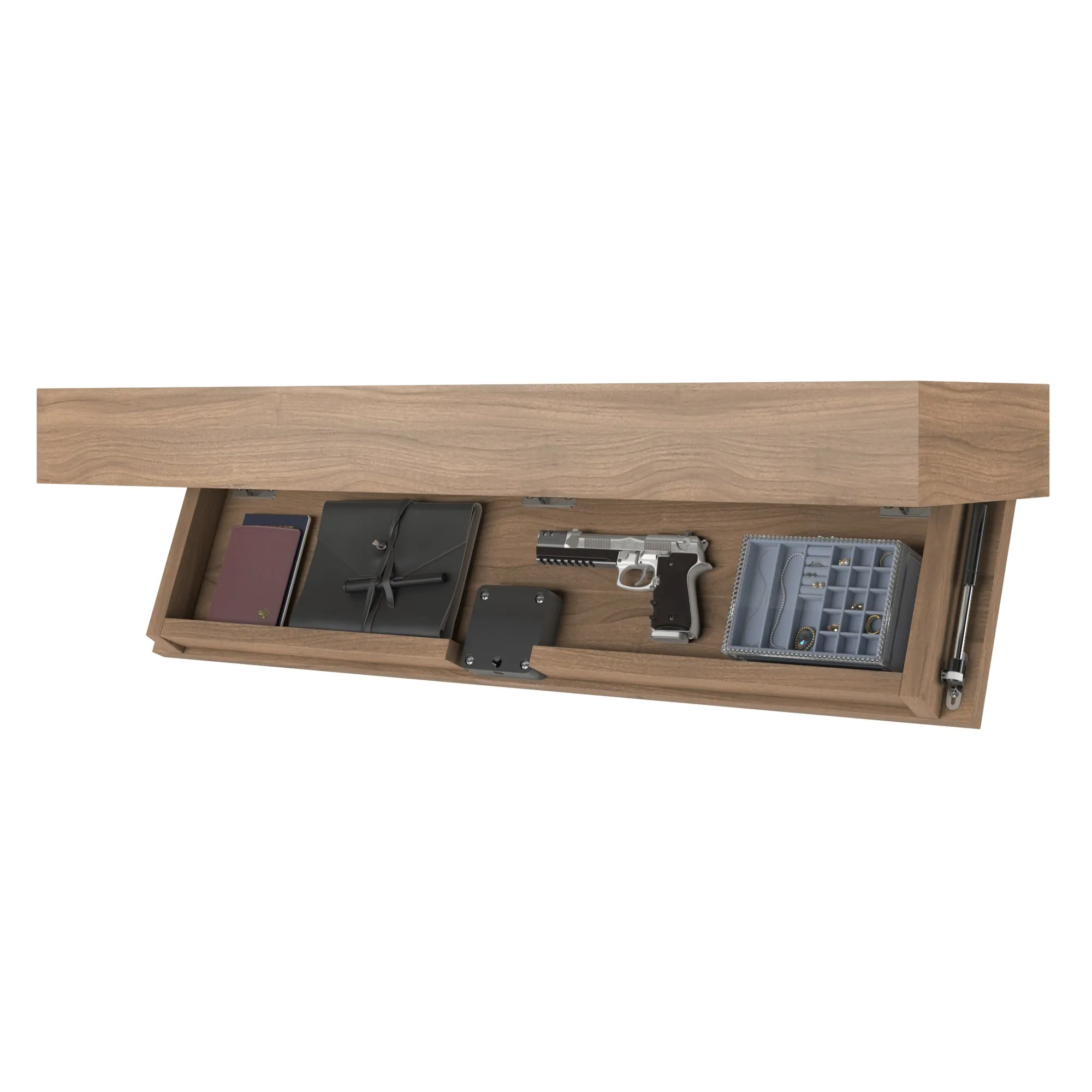 38" Murphy Shelf w/ Secret Drop Down Compartment