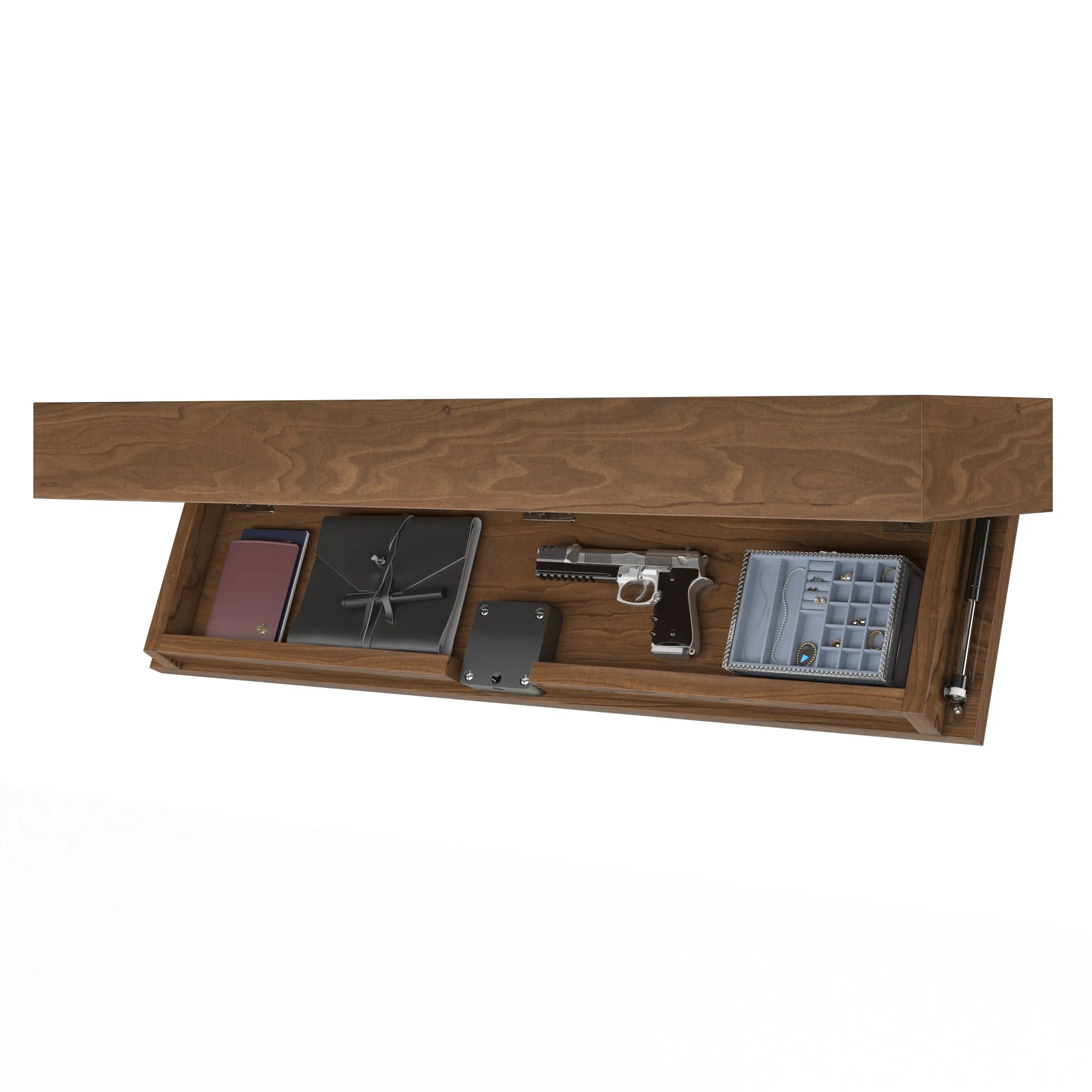 38" Murphy Shelf w/ Secret Drop Down Compartment
