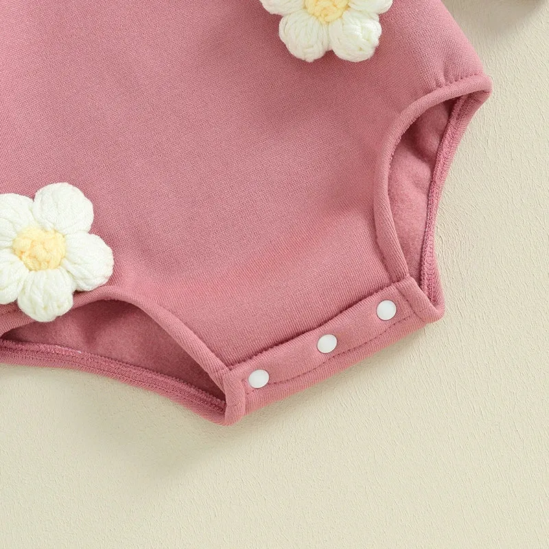 3D Flower Long sleeves