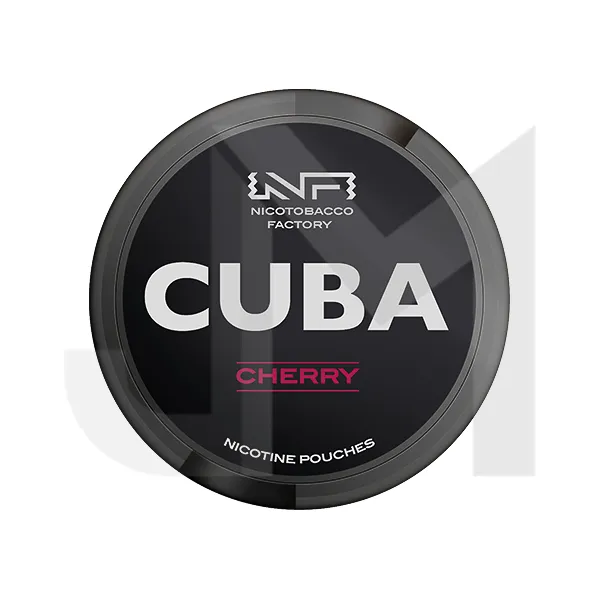 43mg CUBA Black Nicotine Pouches - 25 Pouches