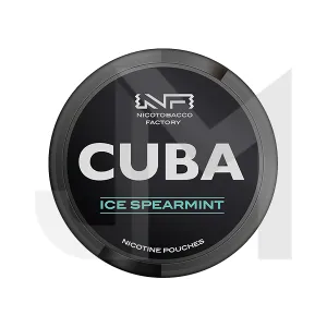 43mg CUBA Black Nicotine Pouches - 25 Pouches