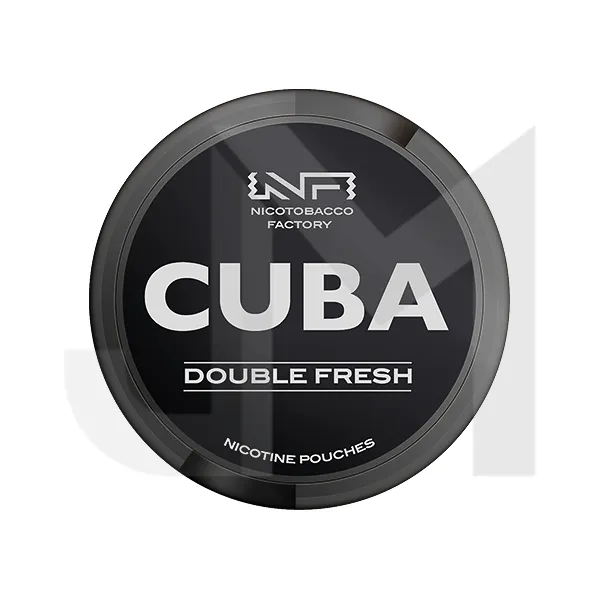 43mg CUBA Black Nicotine Pouches - 25 Pouches