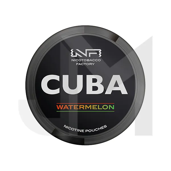 43mg CUBA Black Nicotine Pouches - 25 Pouches