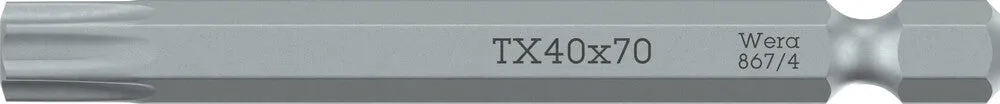 867/4 Z TORX® bits, TX 27 x 70 mm
