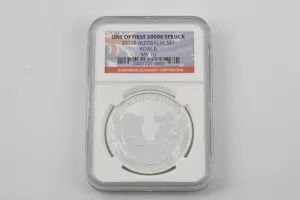 999 Silver 2011P MS70 First Strike Australia Koala Coin (31.10g.)