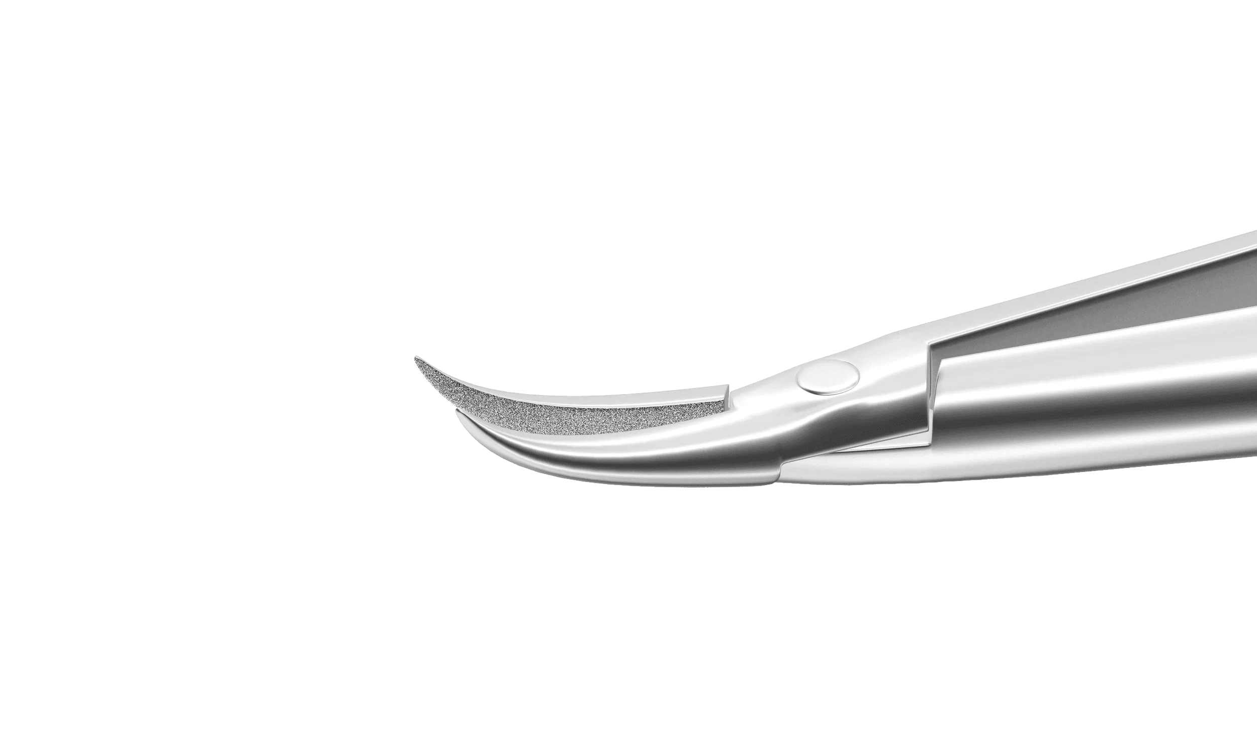 999R 8-041S Barraquer Needle Holder, 12.00 mm Fine Jaws, Curved, without Lock, Medium Size, Length 115 mm, Stainless Steel