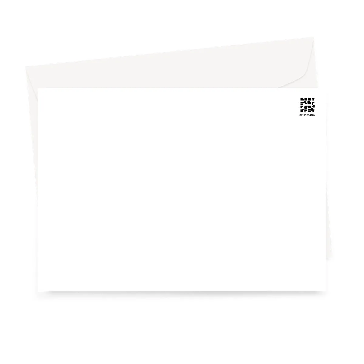 A Promise to the Dead Purple Patterned Greeting Card