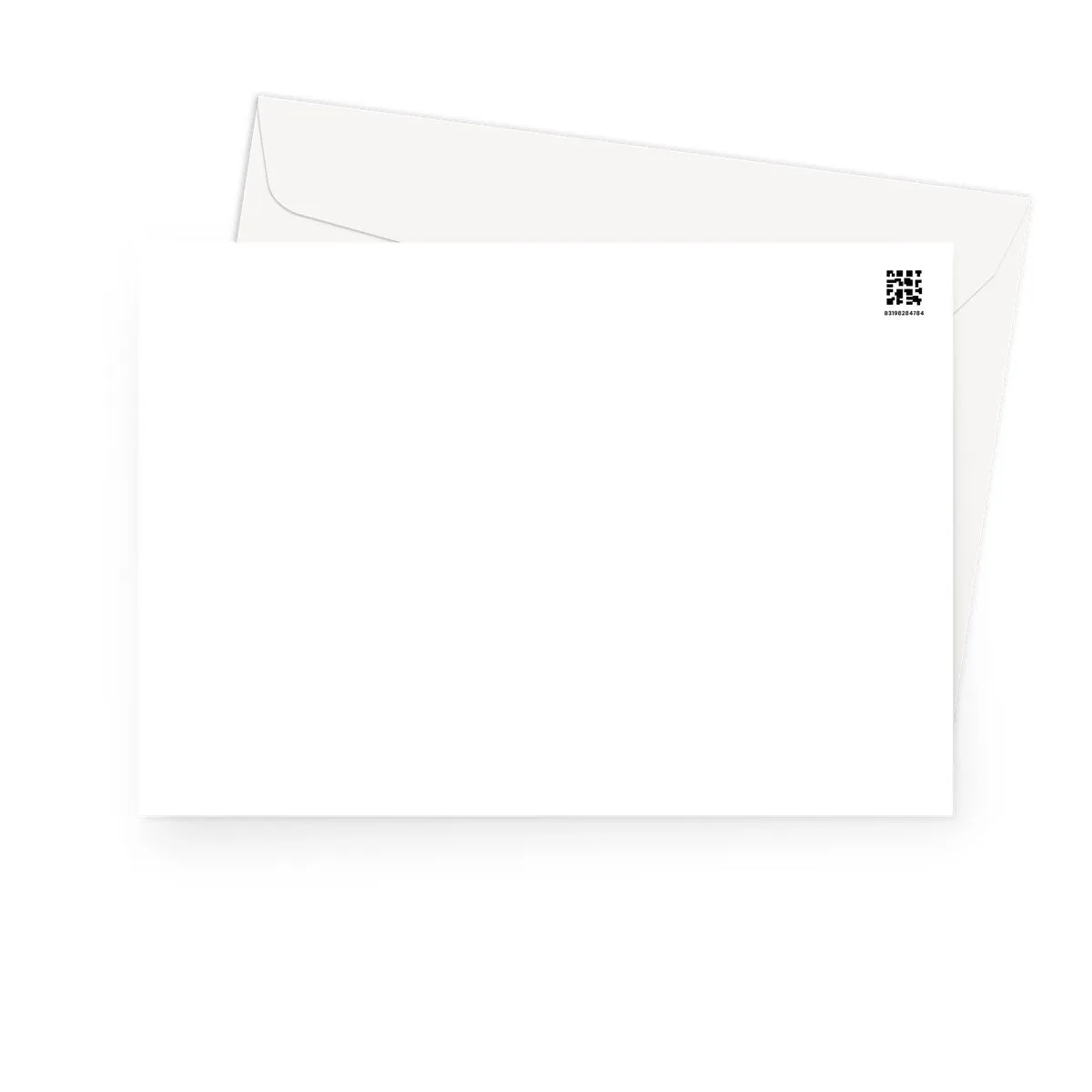 A Promise to the Dead Purple Patterned Greeting Card