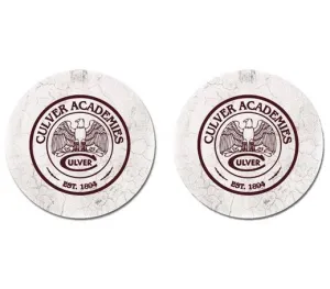 Academy Seal Car Coaster - 2 Pack