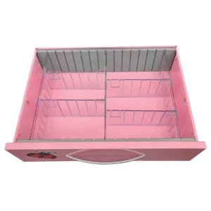 Adjustable Drawer Divider with Locating Strip for Medical Trolley 155mm