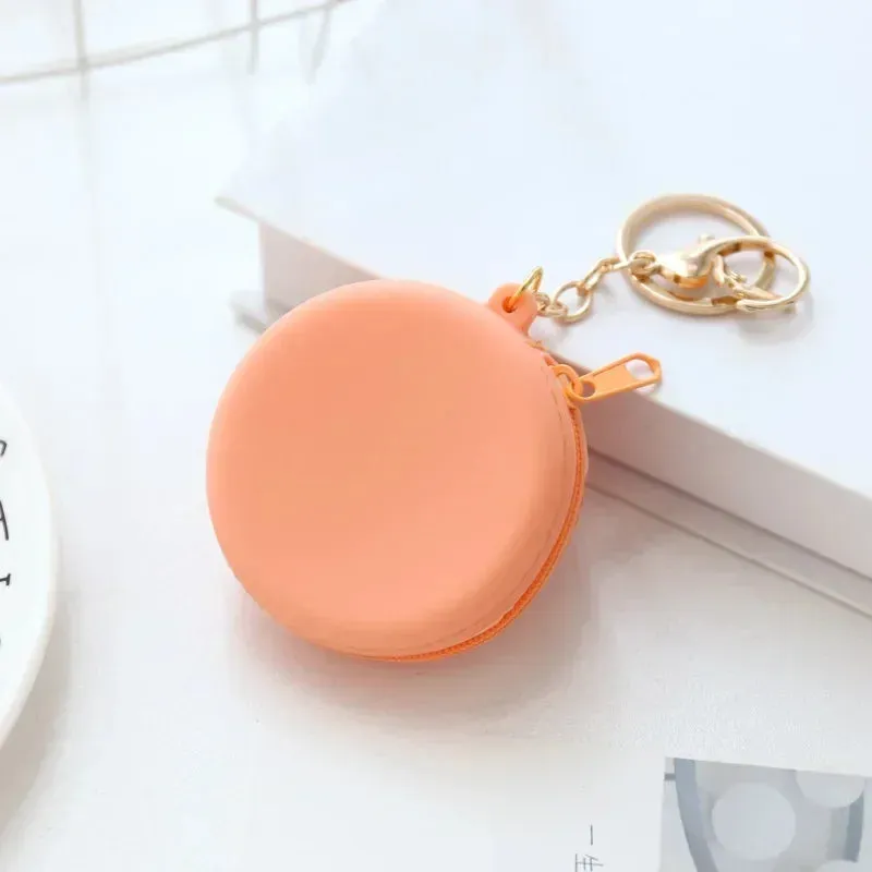 Adorable Animal Friends Silicone Coin Purse 🐾💖 - Cute Round Wallet for Kids & Adults! 🐻🎀