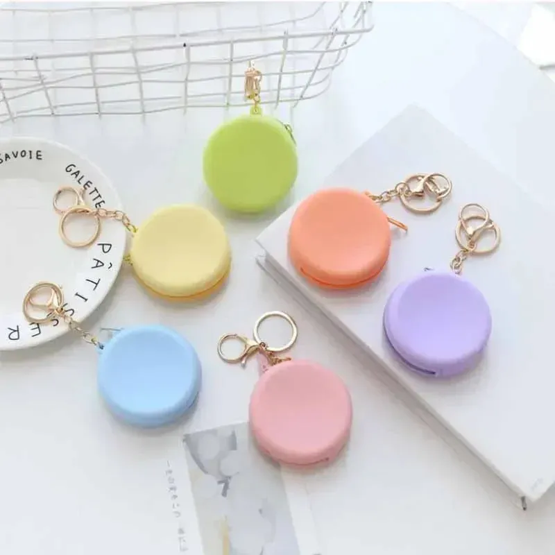 Adorable Animal Friends Silicone Coin Purse 🐾💖 - Cute Round Wallet for Kids & Adults! 🐻🎀