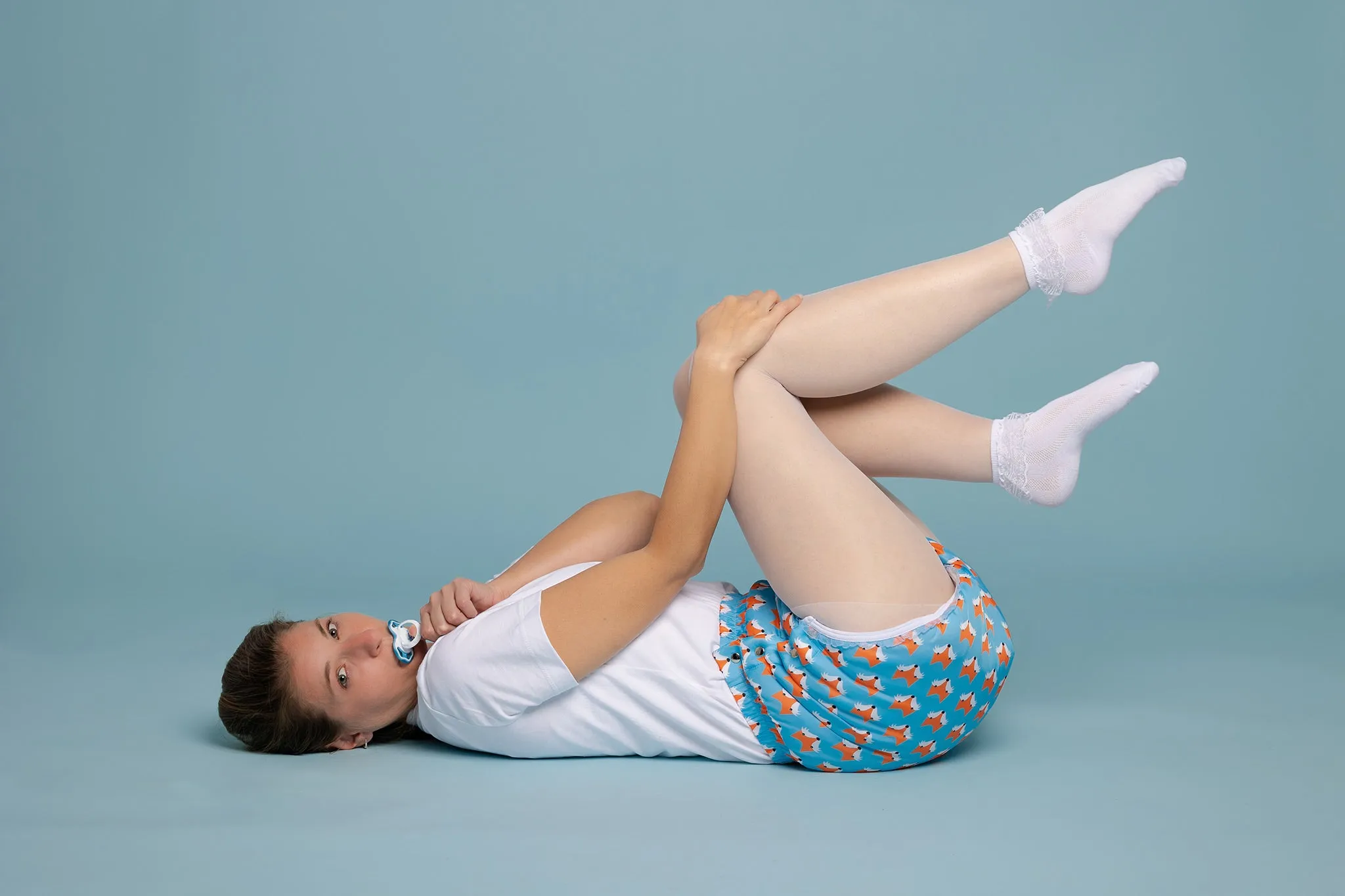 ADULT BABY DIAPER PANTIES WATERPROOF FUNNY DESIGNS